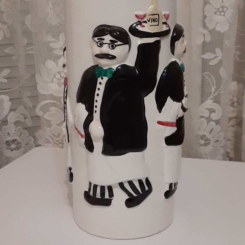 Pasta Canister - Houston Harvest  Ceramic